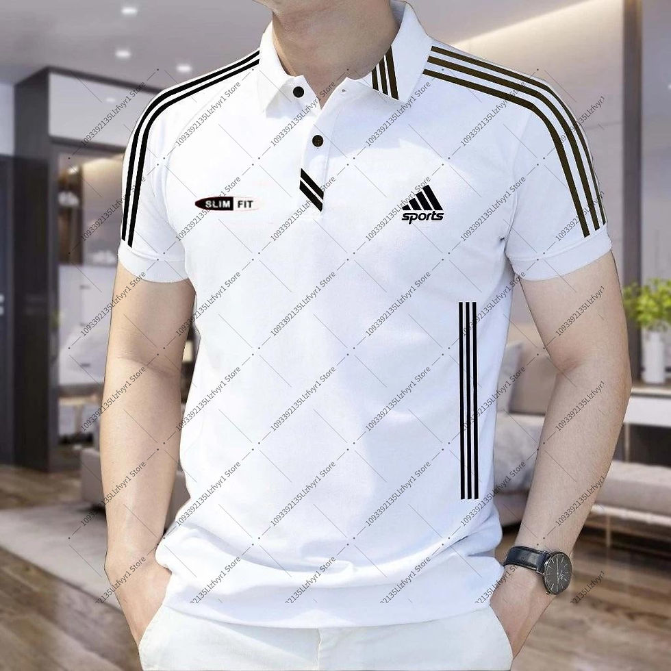 Miniatura: Camisa Polo 3D masculina
