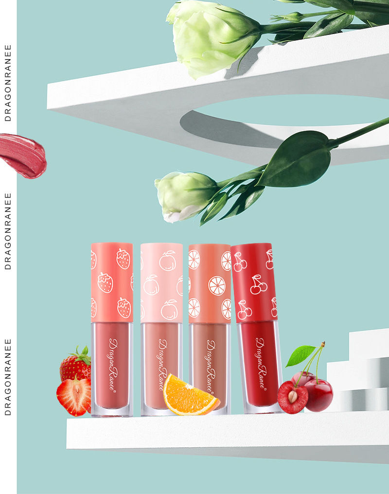 Miniatura: Kit Batom Líquido Lip Gloss Labial Efeito Mágico Sortido 4un
