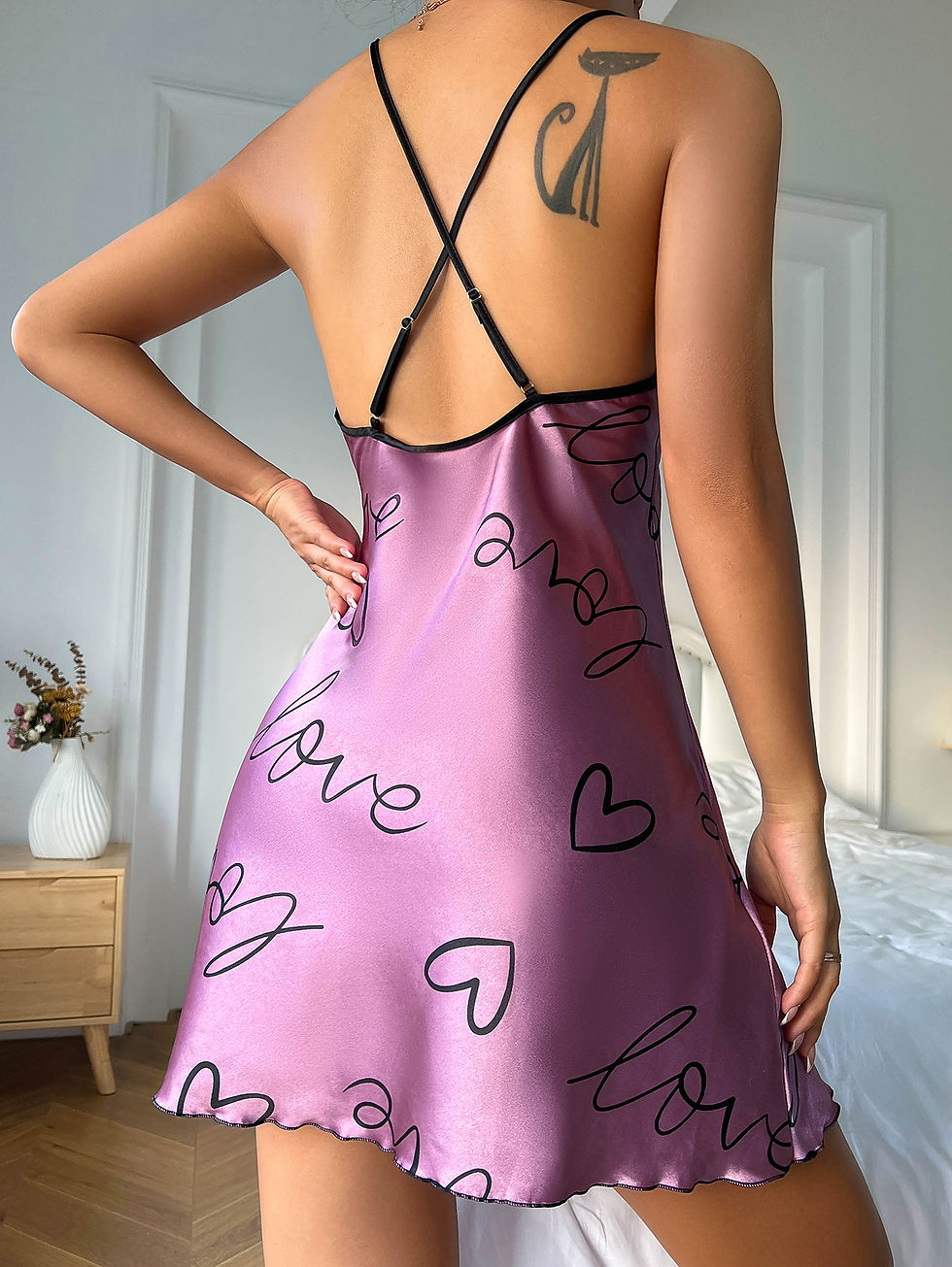 Miniatura: camisola curta sem bojo casual sexy