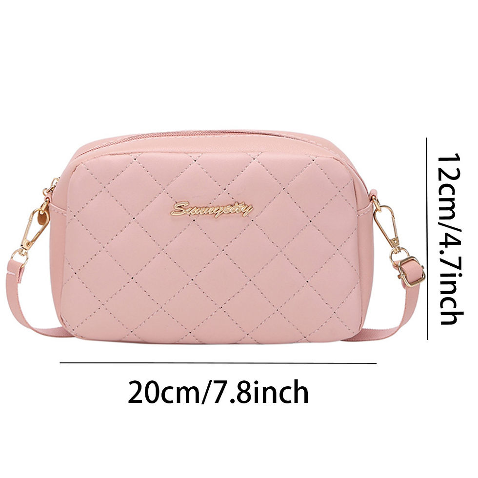 Miniatura: Bolsa Feminina Pequena Com Alça Regulável