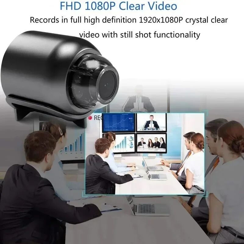 Miniatura: Mini Câmera De Vigilância X5 Wifi 1080p Full Hd Casa Novo