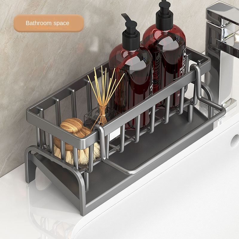 Miniatura: Organizador De Pia Suporte Esponja Detergente Sabão Cozinha