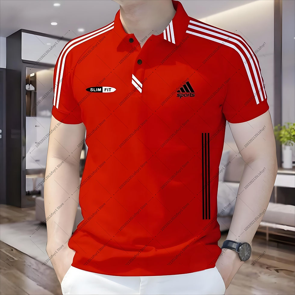 Miniatura: Camisa Polo 3D masculina