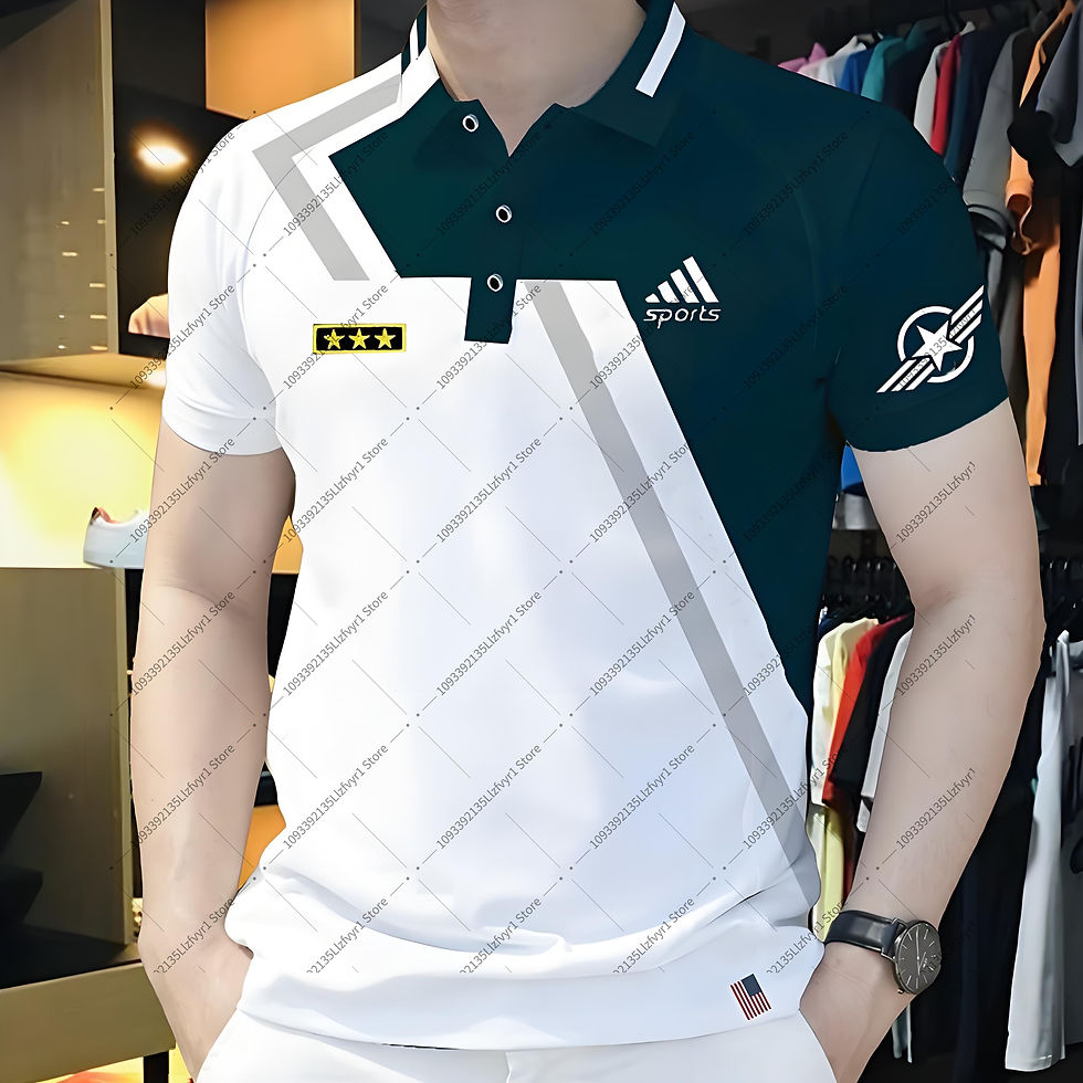 Miniatura: Camisa Polo 3D masculina