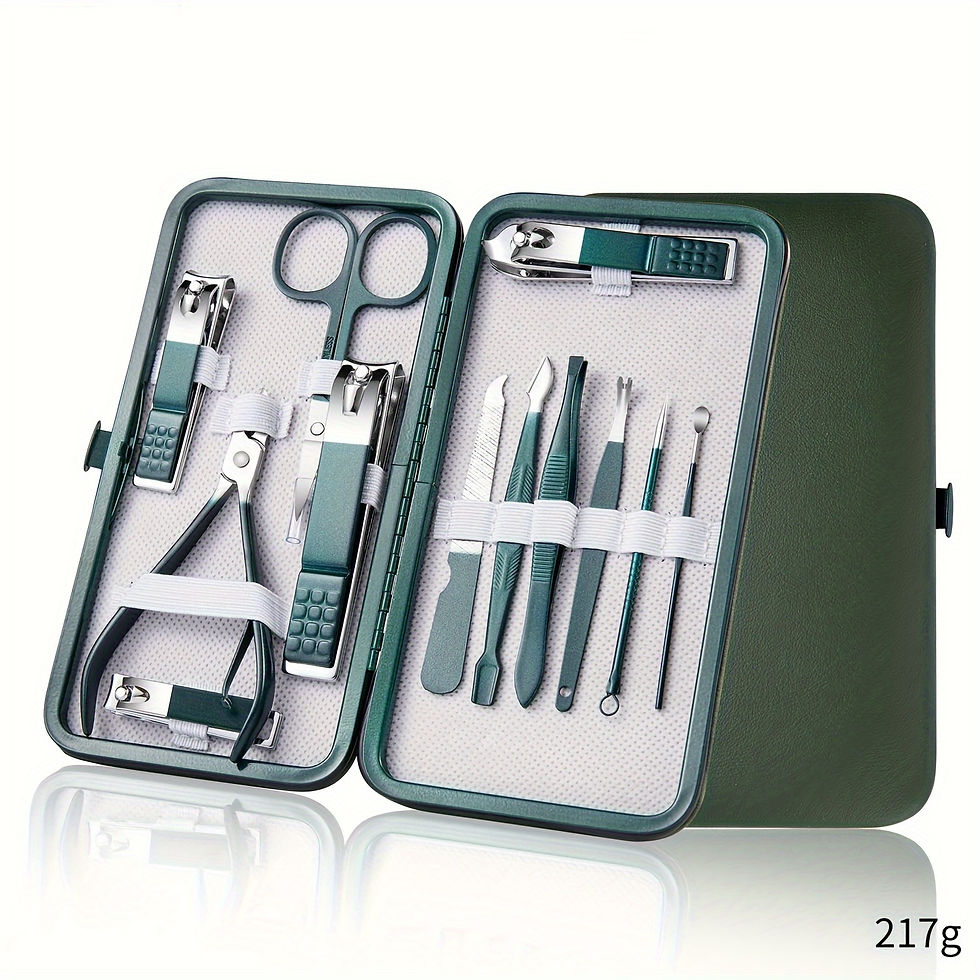 Miniatura: Kit Profissional De Tratamento De Unhas De 7/10/12/18 Peças