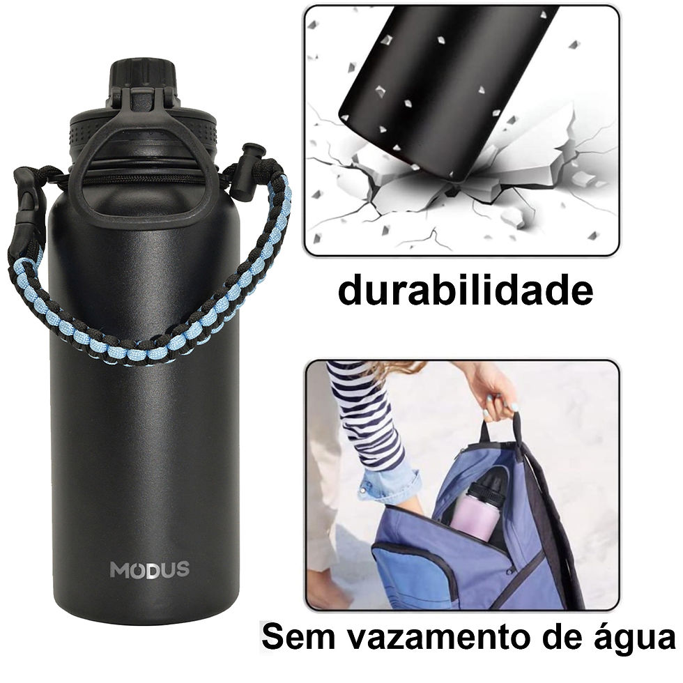 Miniatura: Garrafa Térmica 1000ml Esportiva Vacuum