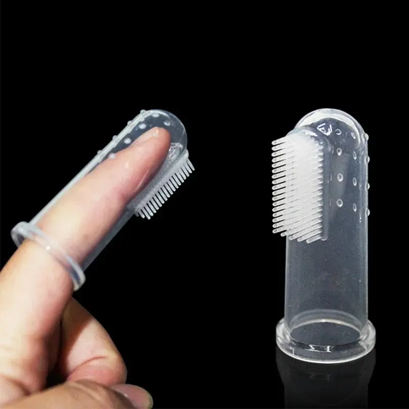 Miniatura: Escova De Dentes De Silicone Para Animais De Estimação,