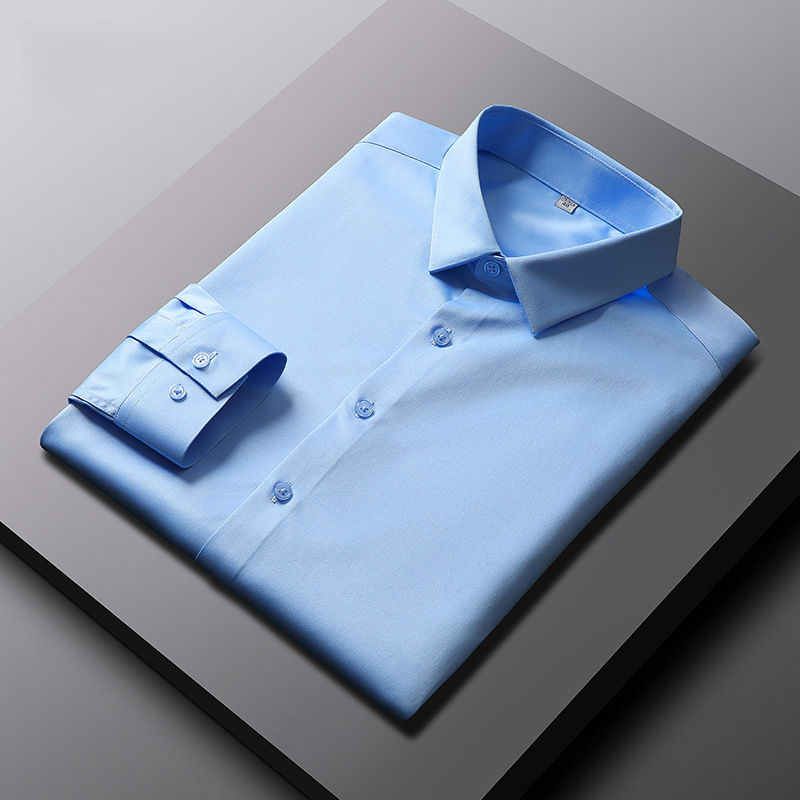 Miniatura: Camisa Social Slim Fit Masculina Manga Longa Não Amassa