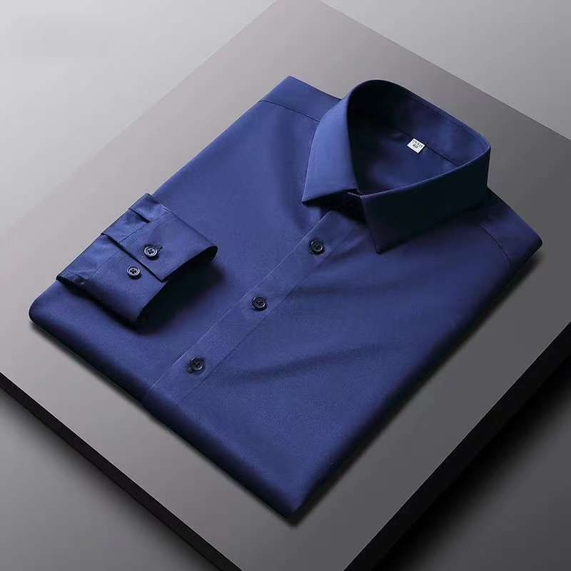 Miniatura: Camisa Social Slim Fit Masculina Manga Longa Não Amassa