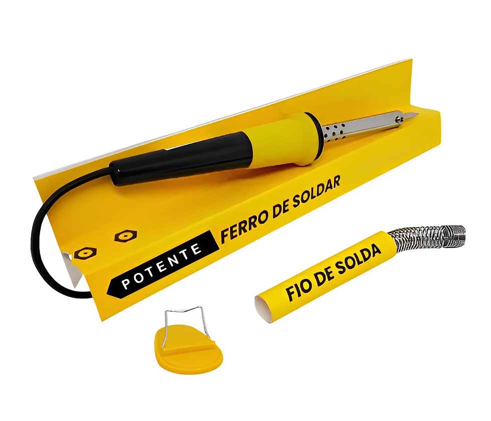 Miniatura: Ferro De Solda 40w 60w 110v Ou 220v Kit Completo Com Estanho