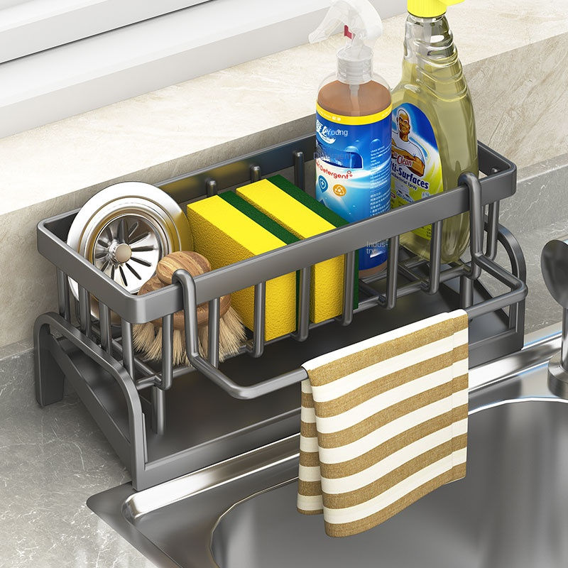 Miniatura: Organizador De Pia Suporte Esponja Detergente Sabão Cozinha