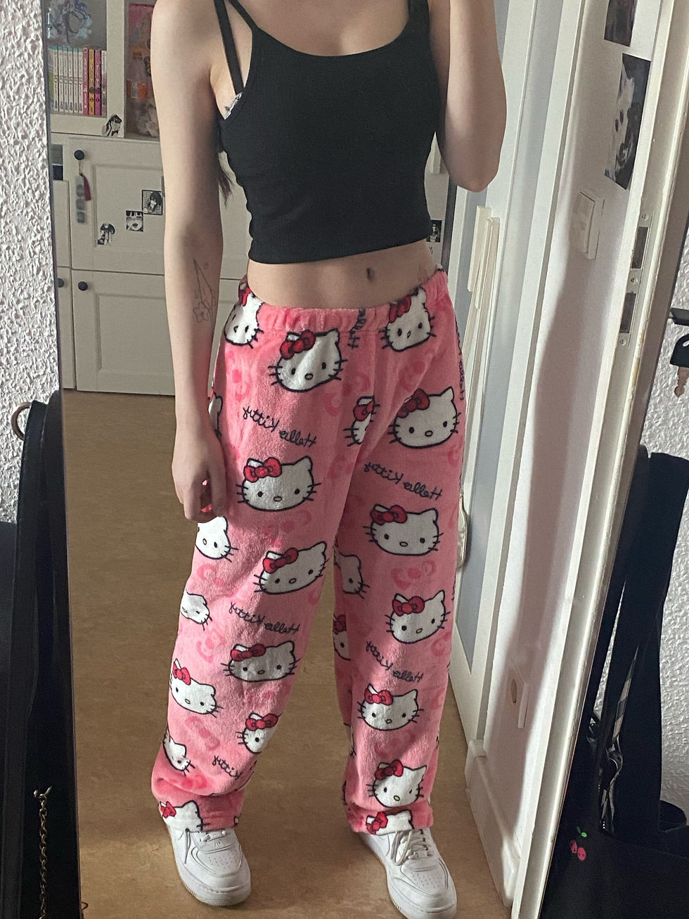 Miniatura: Calca Pijama Grosso Macio Hello Kitty Feminino Anime Sanrio