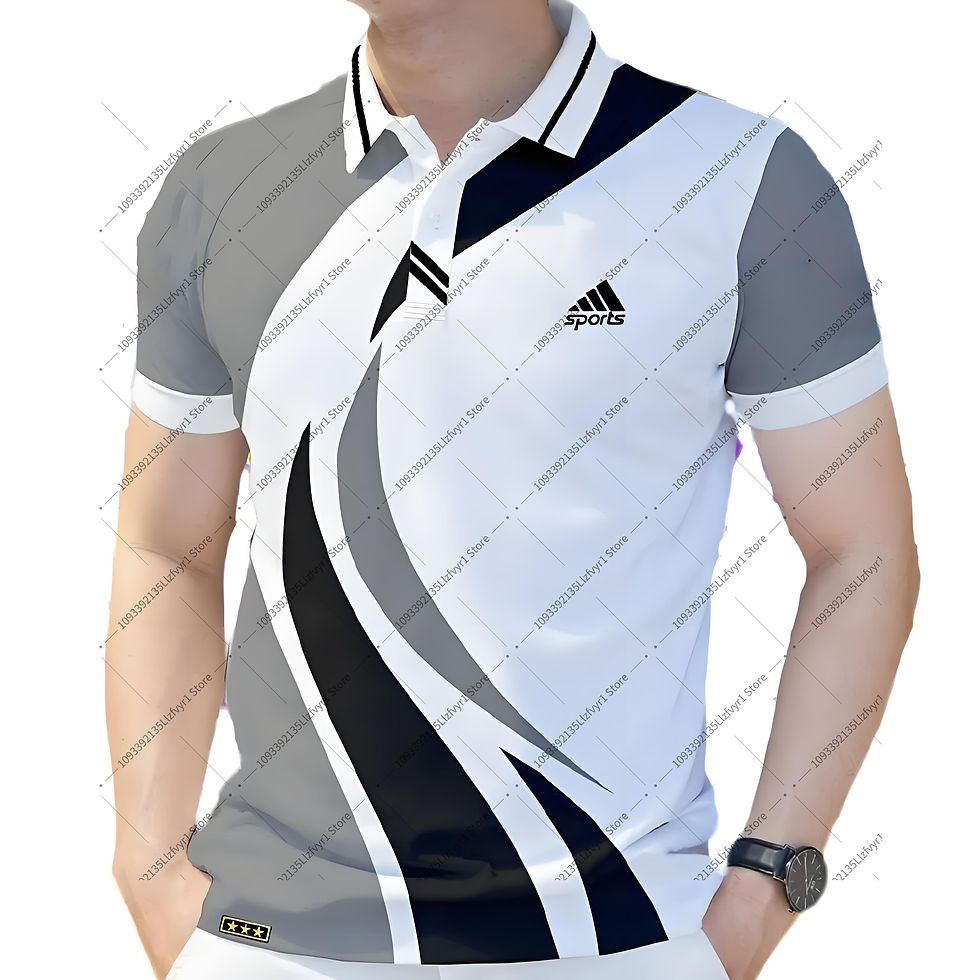 Miniatura: Camisa Polo 3D masculina