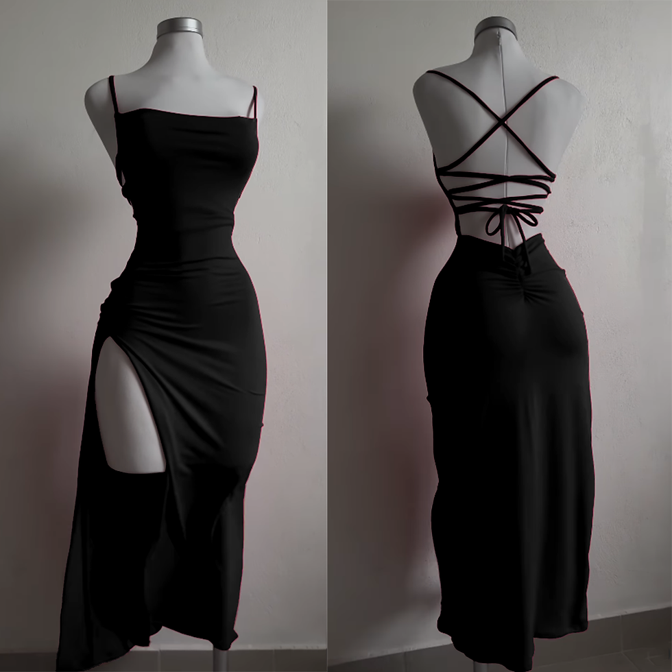 Miniatura: Vestido Longo Corte Lateral