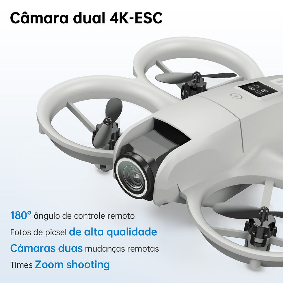 Miniatura: Drone Aéreo Mi Neo GT3 4K Câmera UHD Sensor Obstáculo Wi-Fi CinzaDrone Aéreo Mi