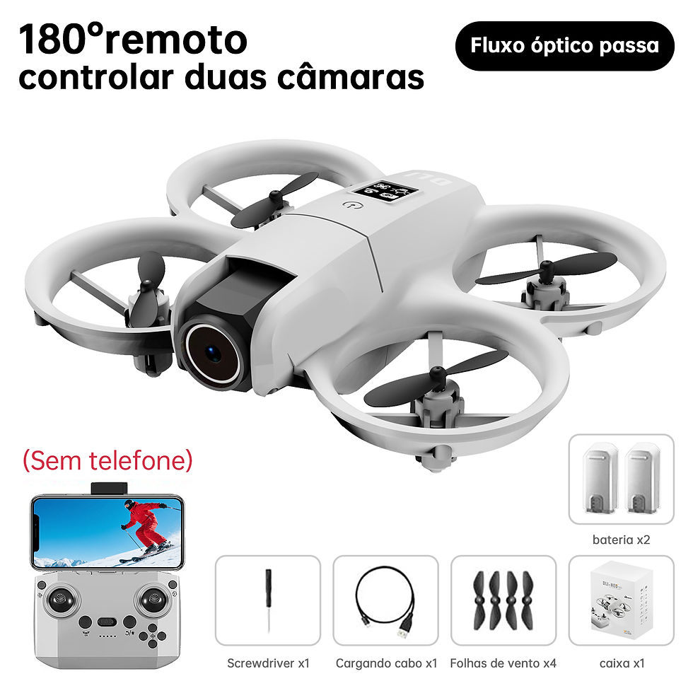 Miniatura: Drone Aéreo Mi Neo GT3 4K Câmera UHD Sensor Obstáculo Wi-Fi CinzaDrone Aéreo Mi