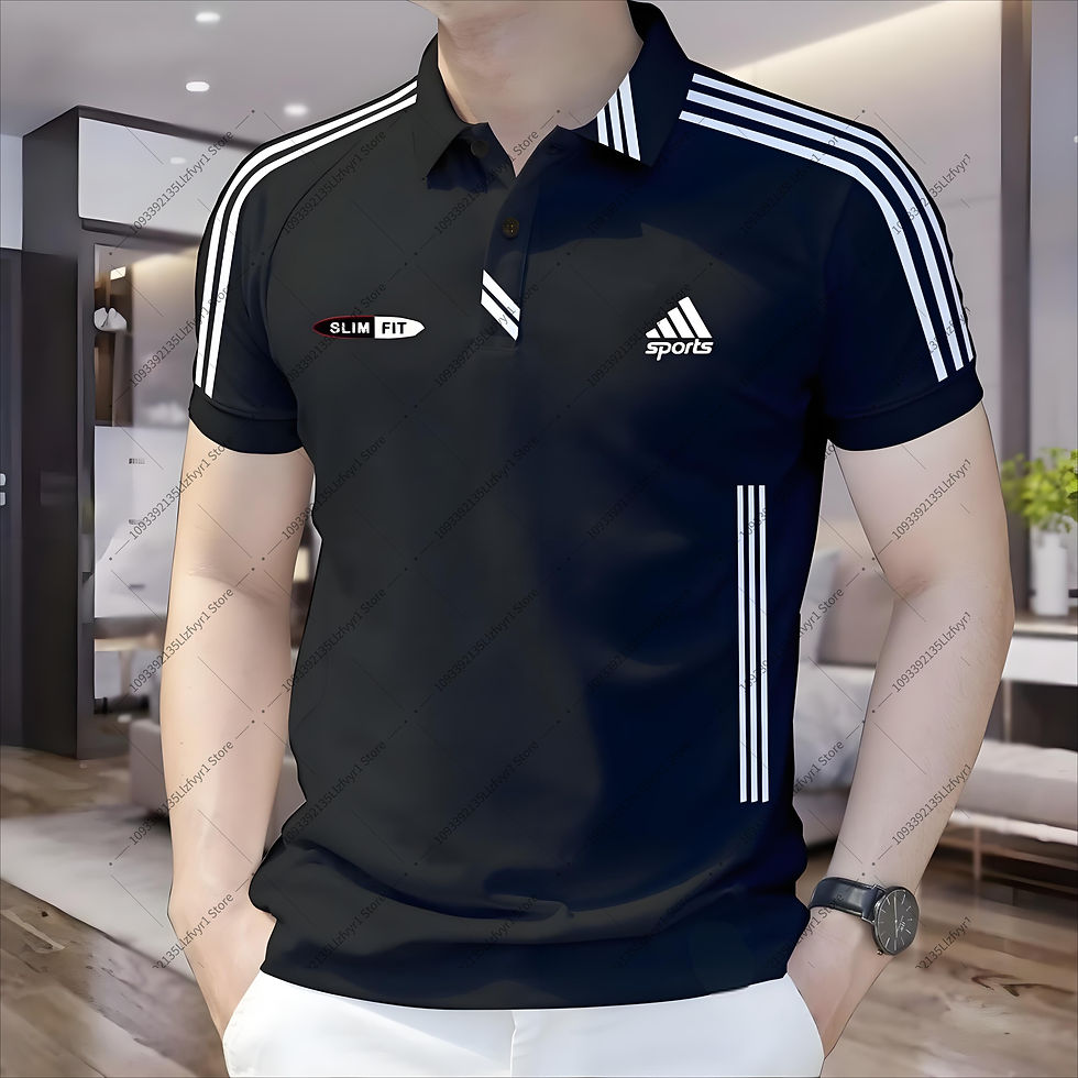Miniatura: Camisa Polo 3D masculina