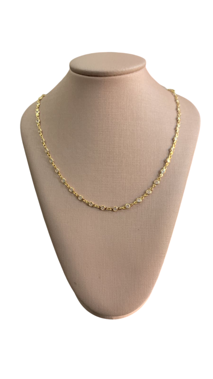 Choker com Zircônias delicadas