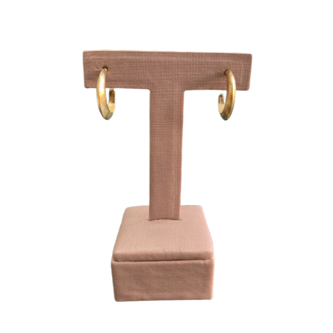 Brinco Argola Fosca Acetinada