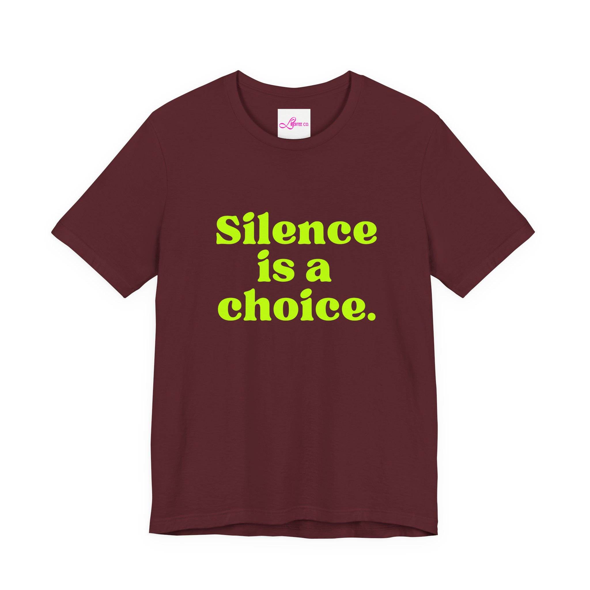 "Silence is a Choice" — Graphic T-Shirt