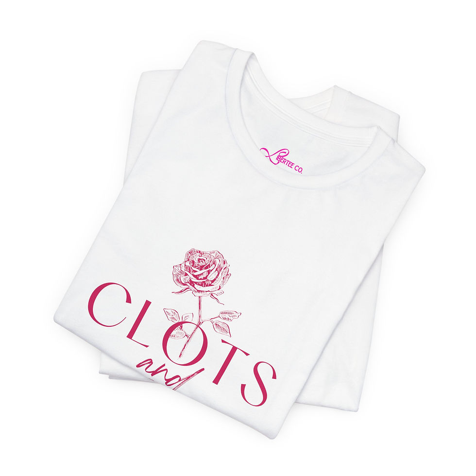Thumbnail: "Clots and Prayers" — Graphic T-Shirt