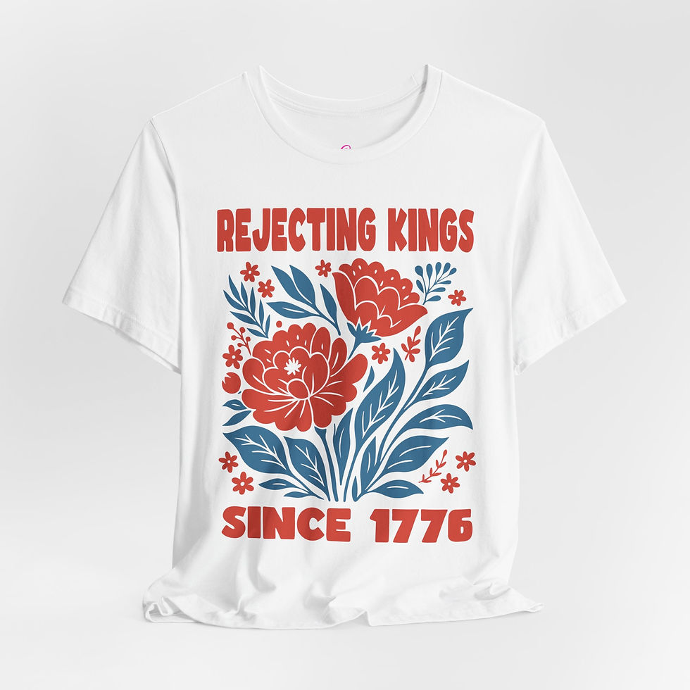 Thumbnail: "Rejecting Kings since 1776" — Graphic T-Shirt