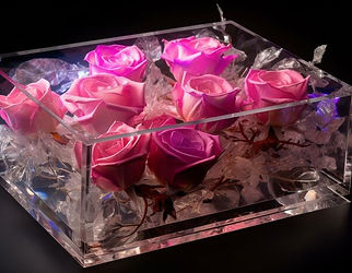 Custom acrylic gift boxes supplier in Dubai UAE