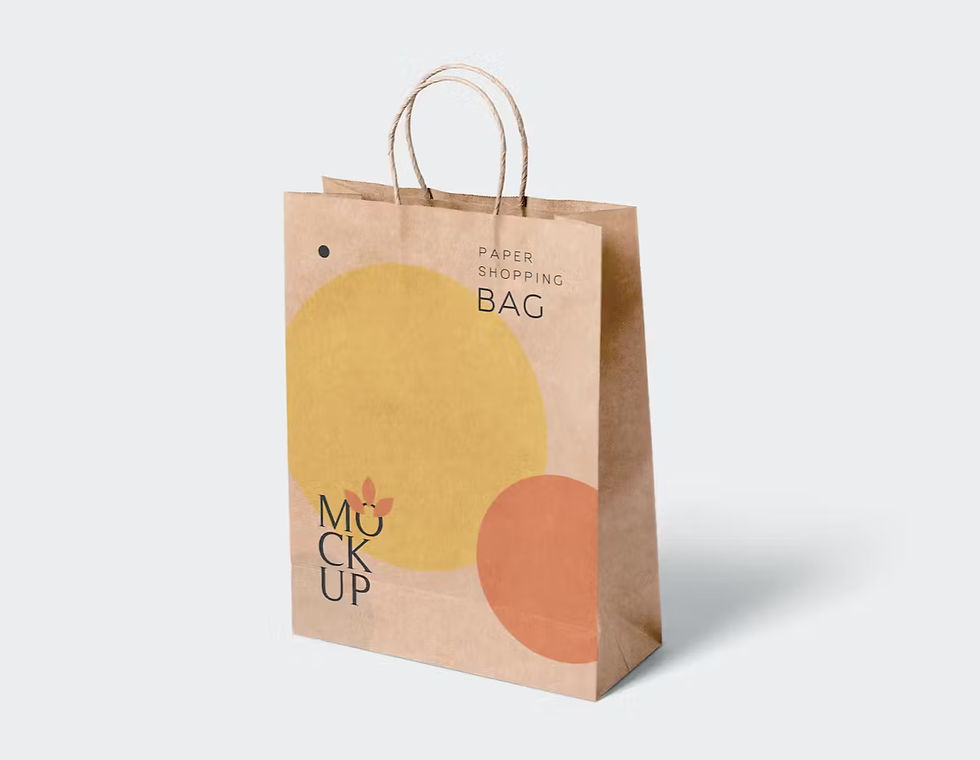 Eco-friendly brown kraft paper bags supplier in Dubai
