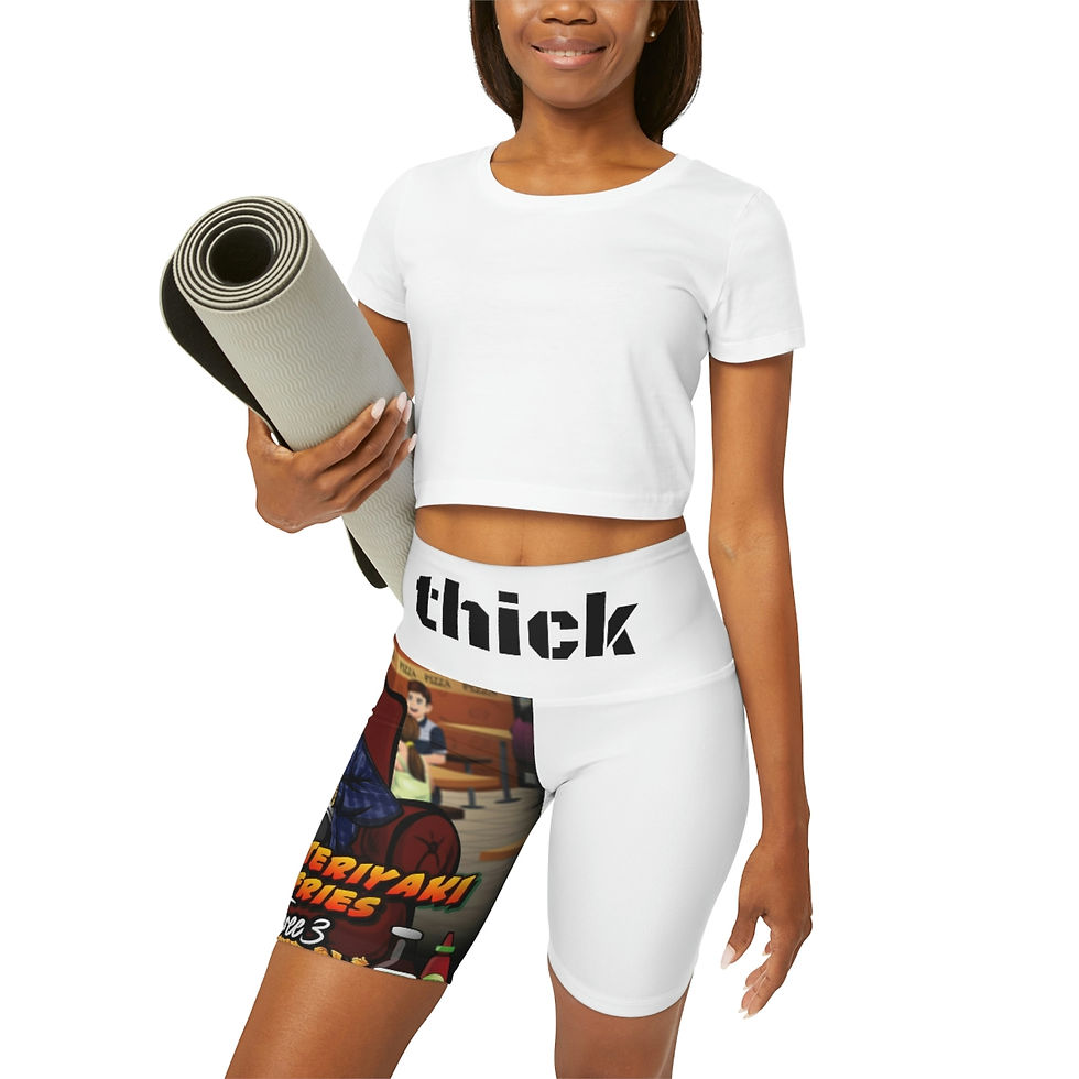 Thumbnail: G-Three3 mixtape High Waisted Yoga Shorts