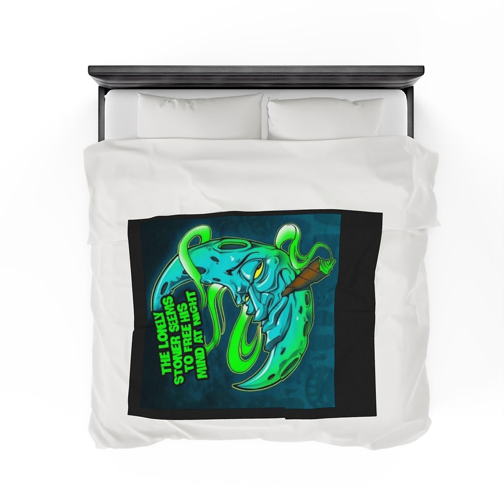 Thumbnail: Stoner Velveteen Plush Blanket