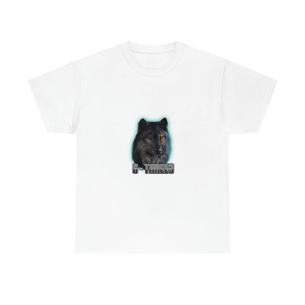 Thumbnail: G-Three3 Logo Unisex Heavy Cotton Tee