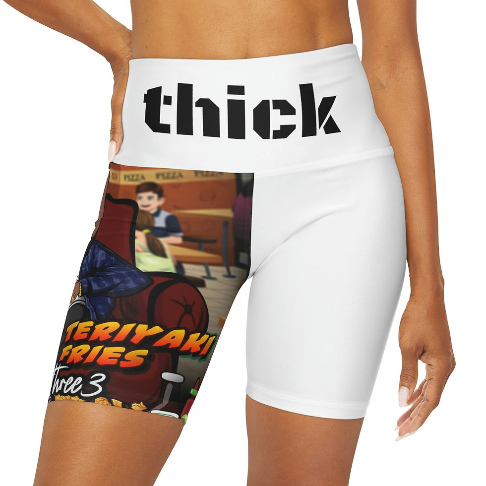 Thumbnail: G-Three3 mixtape High Waisted Yoga Shorts