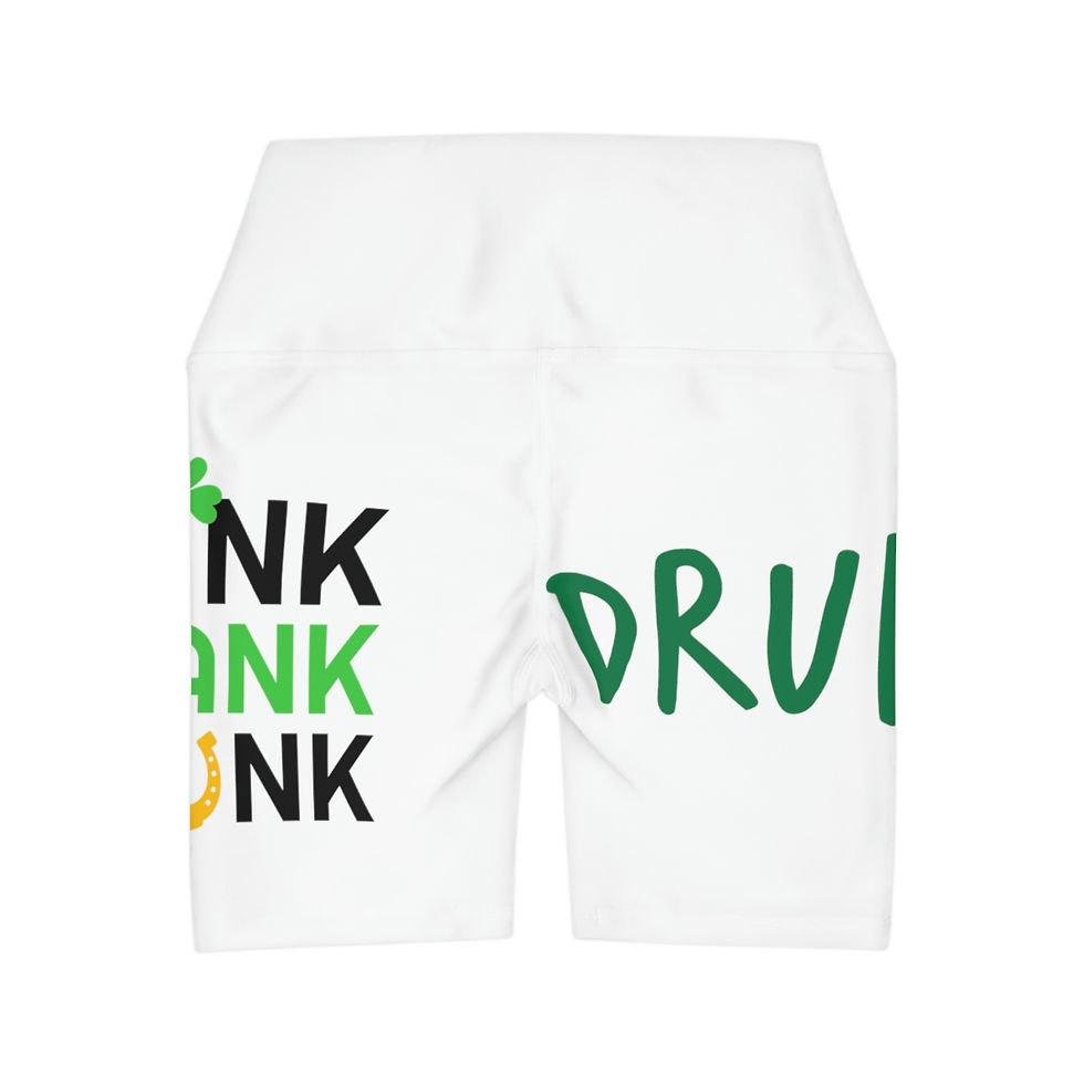 Thumbnail: Drinking women. High Waisted Yoga Shorts
