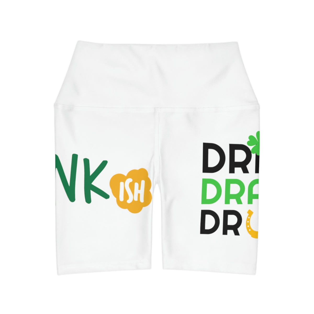 Drinking women. High Waisted Yoga Shorts