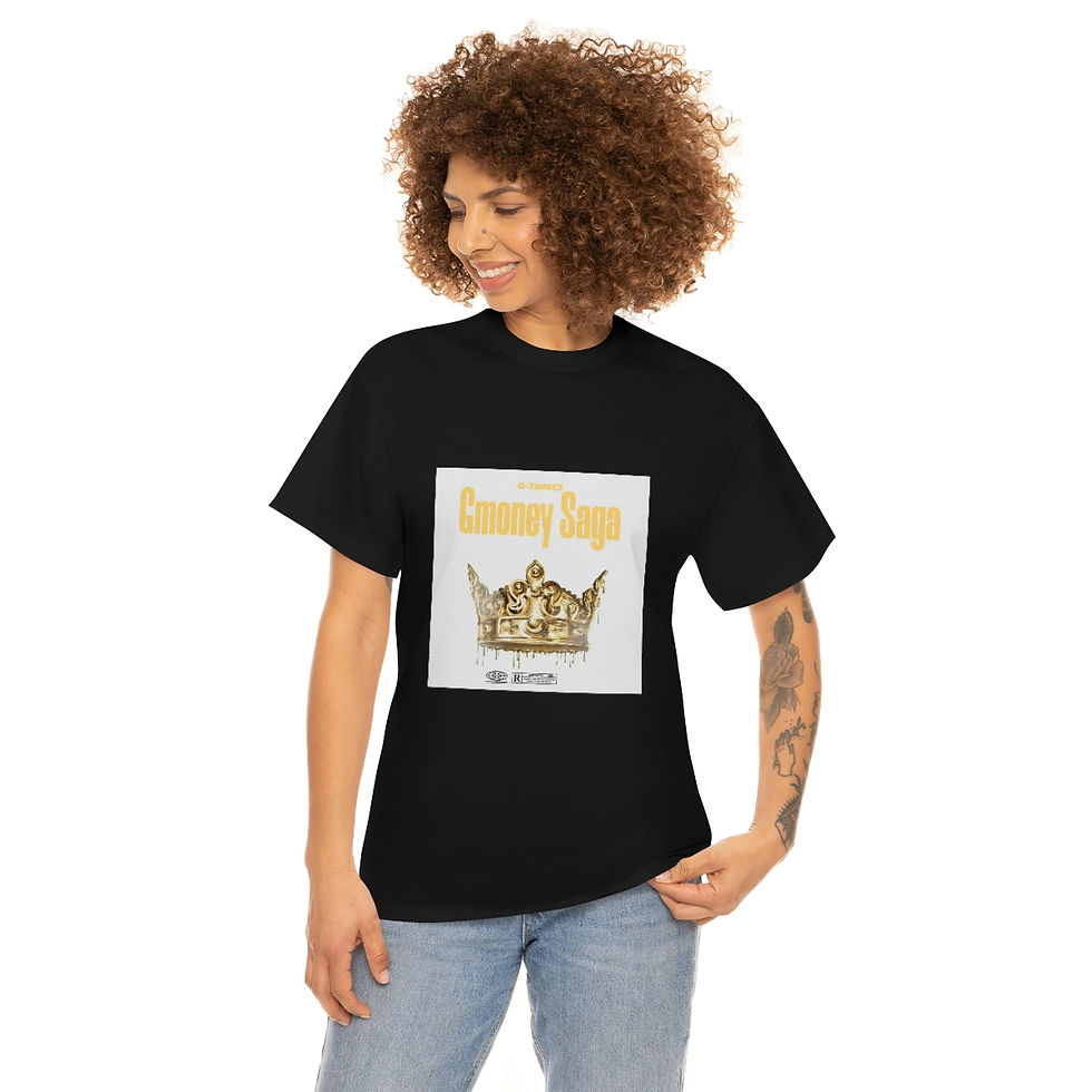 Thumbnail: G-Three3 Gmoney Saga Heavy Cotton Tee