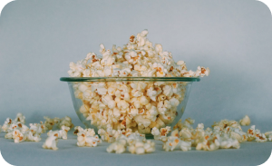 harmful human foods - popcorn