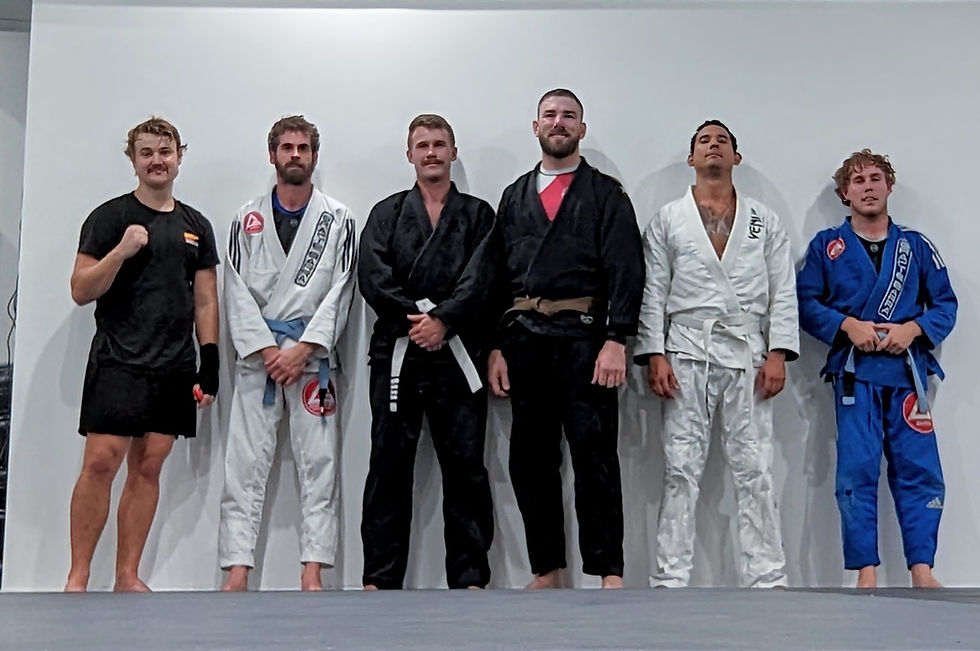 Brazilian Jiu Jitsu Class Photo