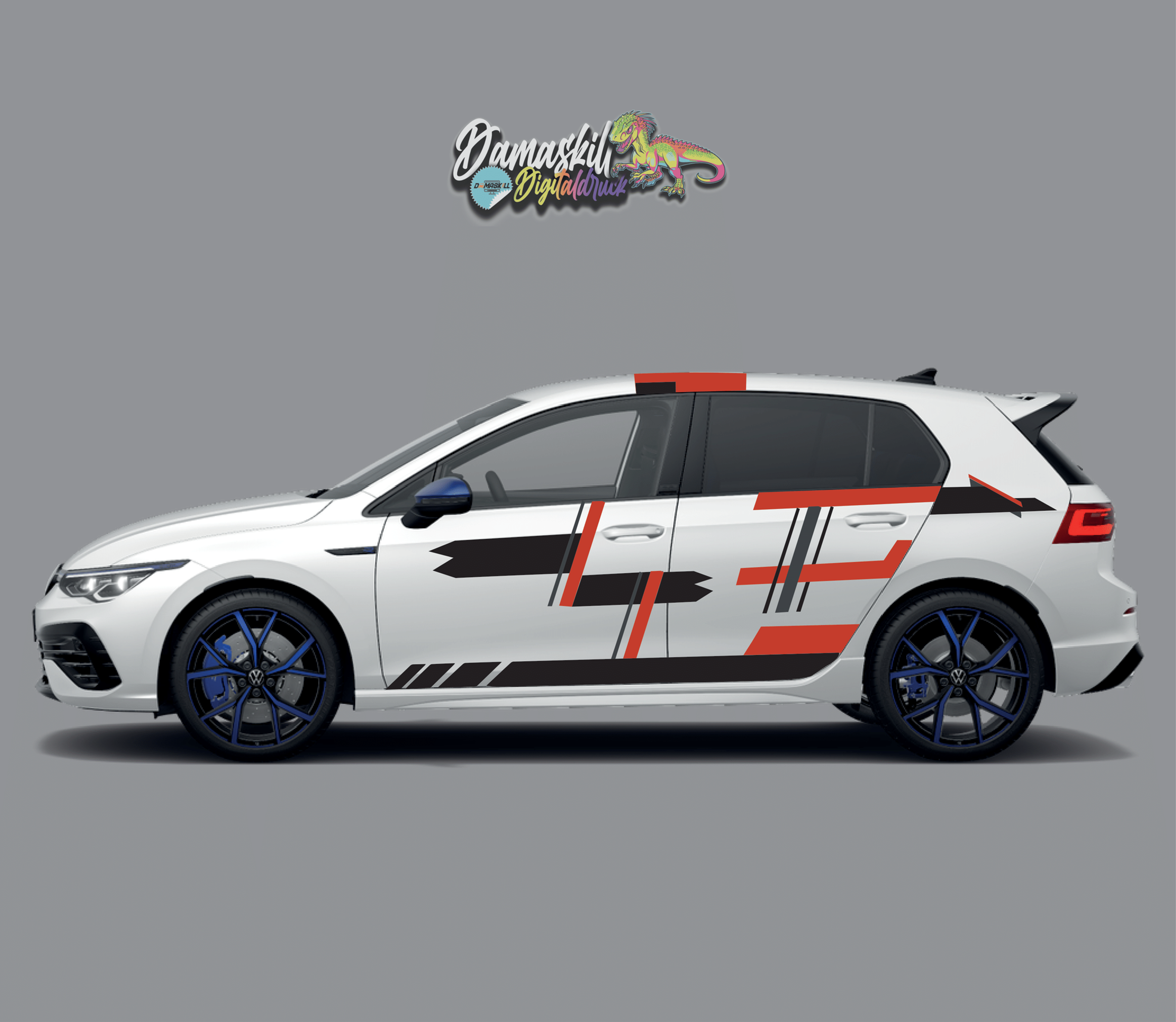 Foliendekor - mehrfarbig