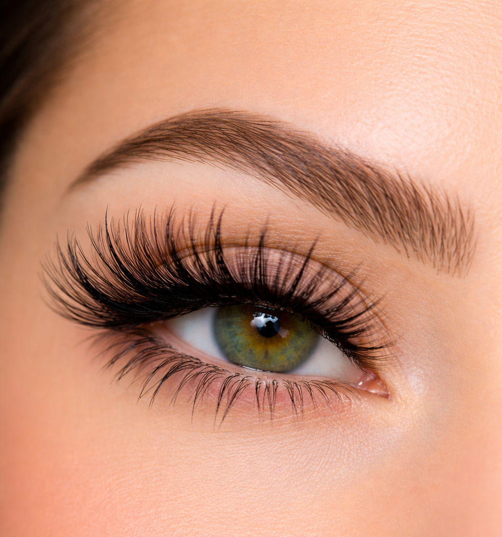 Wispy Textured Lash Extensions