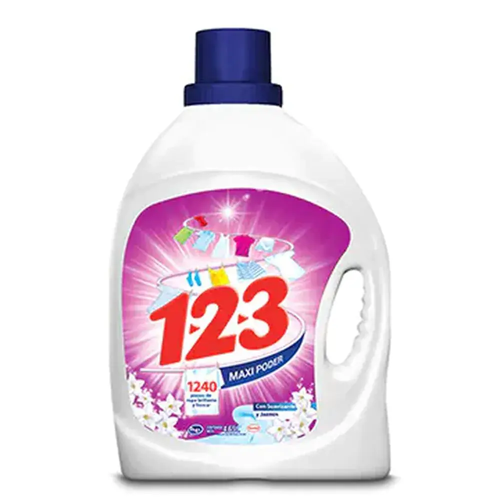 JABON LIQUIDO 1-2-3 4.65LT