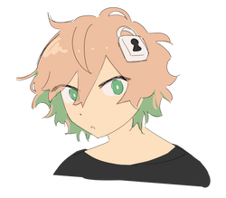 with dyed underlayer if u want to..hehe
