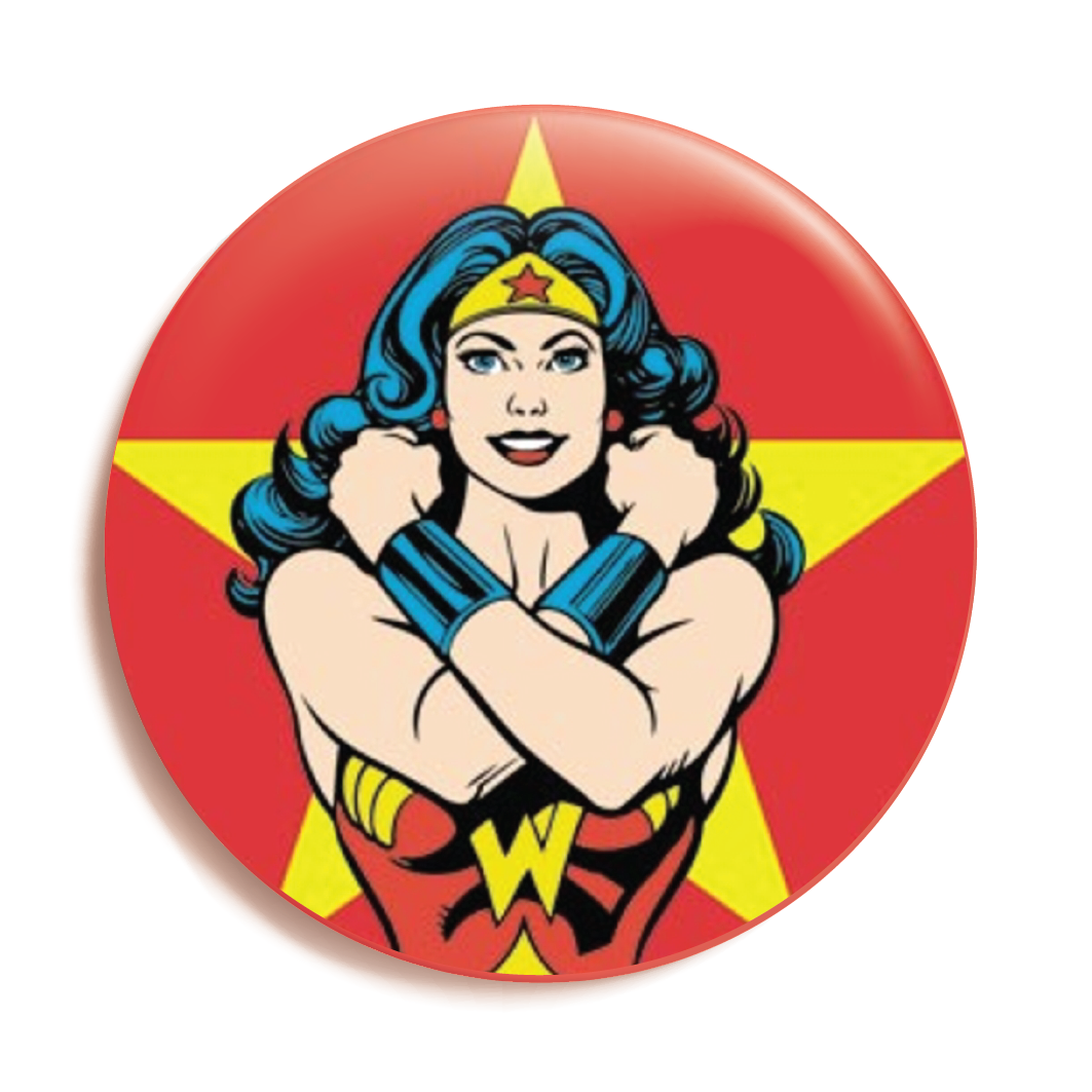 Wonder Woman 32mm Button Badge