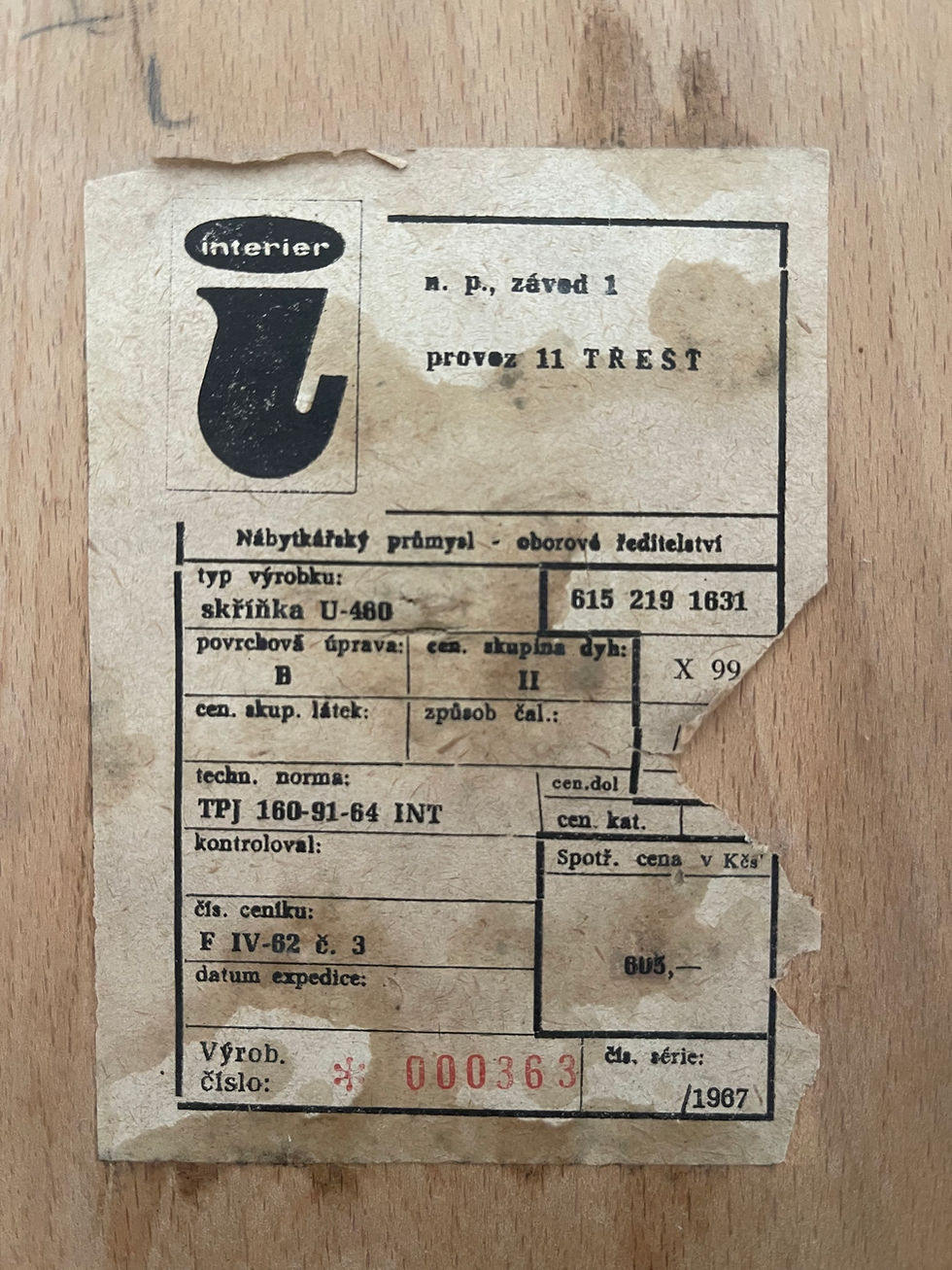 Thumbnail: Jiri Jiroutek met zwart-witte lades U-460 165cm