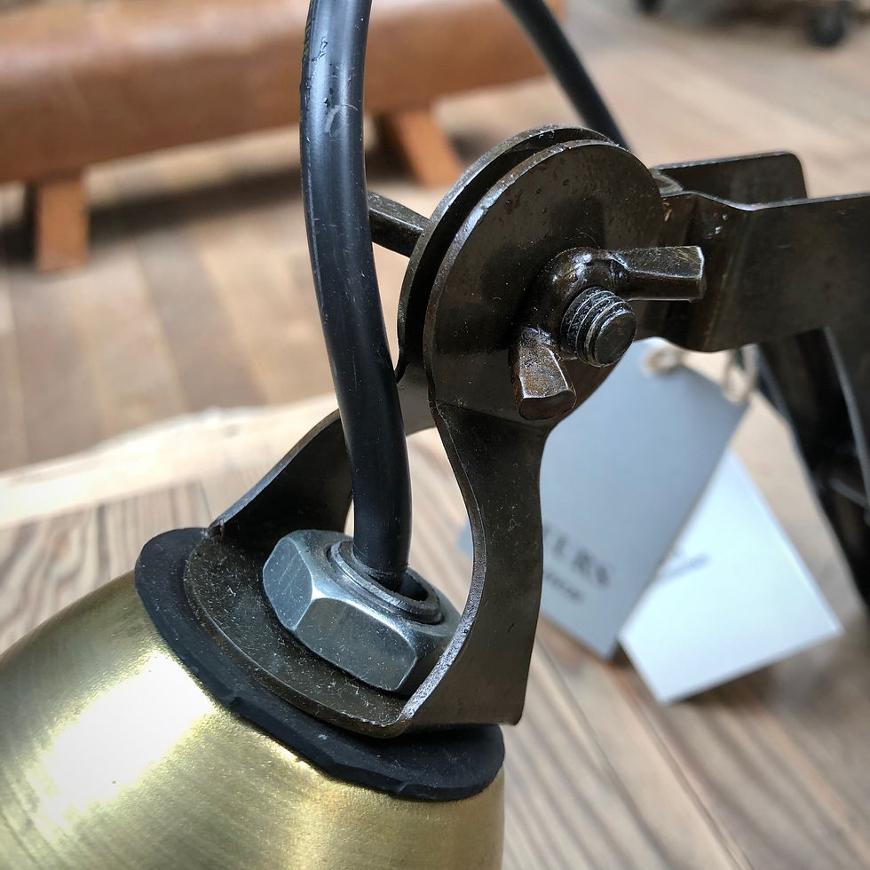 Thumbnail: Industriële schaarlamp