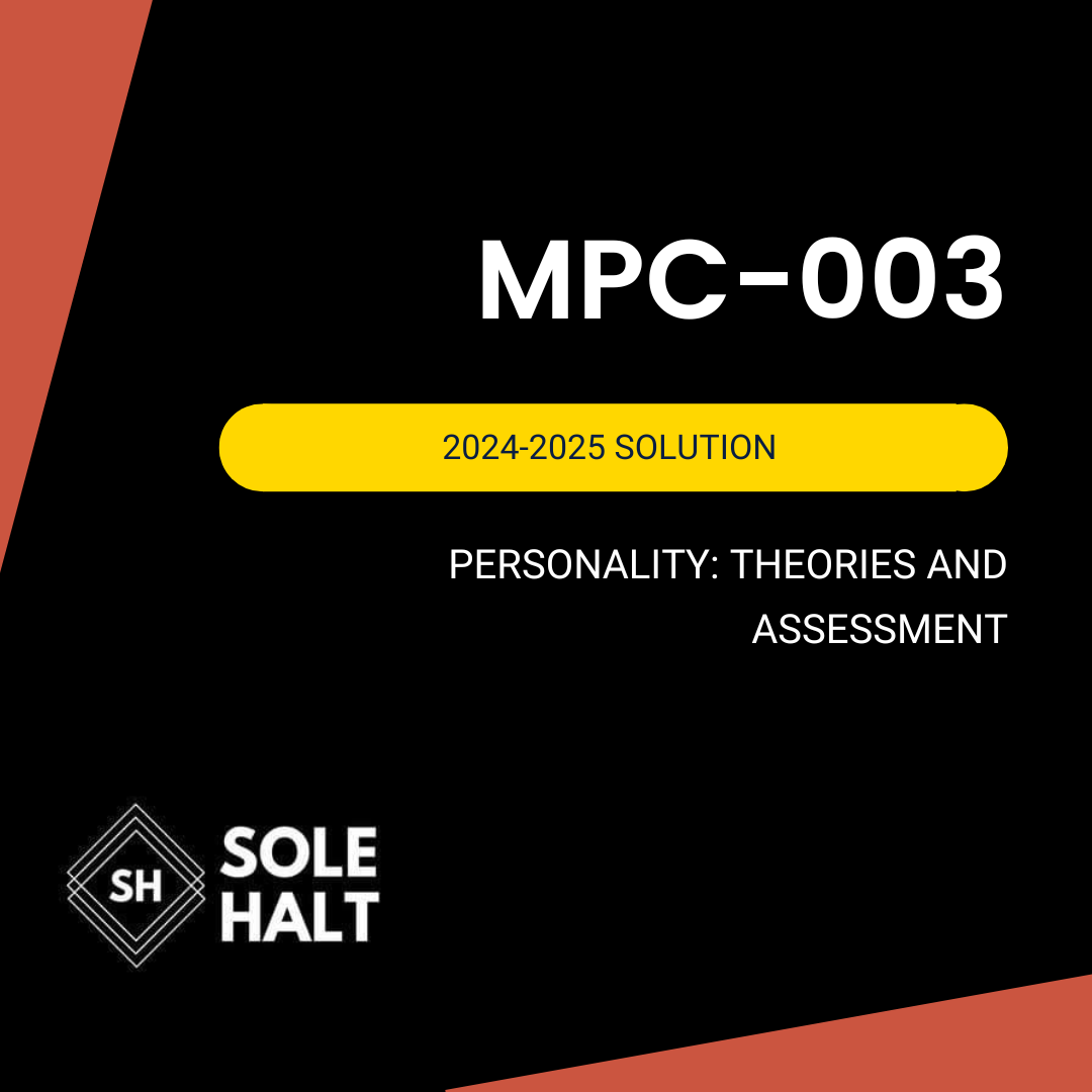MPC-003 SOLVED ASSIGNMENT 2024-2025