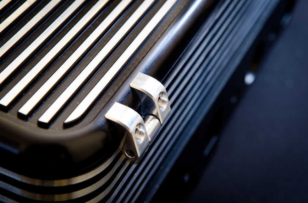 Thumbnail: ローバーミニ　タペットカバー　ロッカーカバー　レトロスポーツ　開閉式　黒