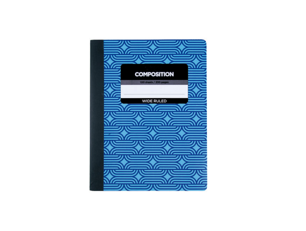 Composition Book, 9.75" x 7.5"