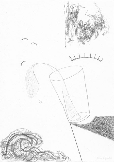 Drawing by Ilona Rijkeboer from 2023, "Hope" 