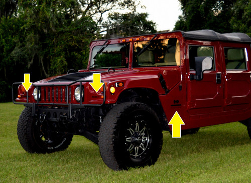 Hummer H1 6.5L Turbo Diesel Emblem Badge Logo Chrome Decal 600859 – USC Hummer H1 6.5L Turbo Diesel Emblem Badge Logo Chrome Decal 600859 – USC