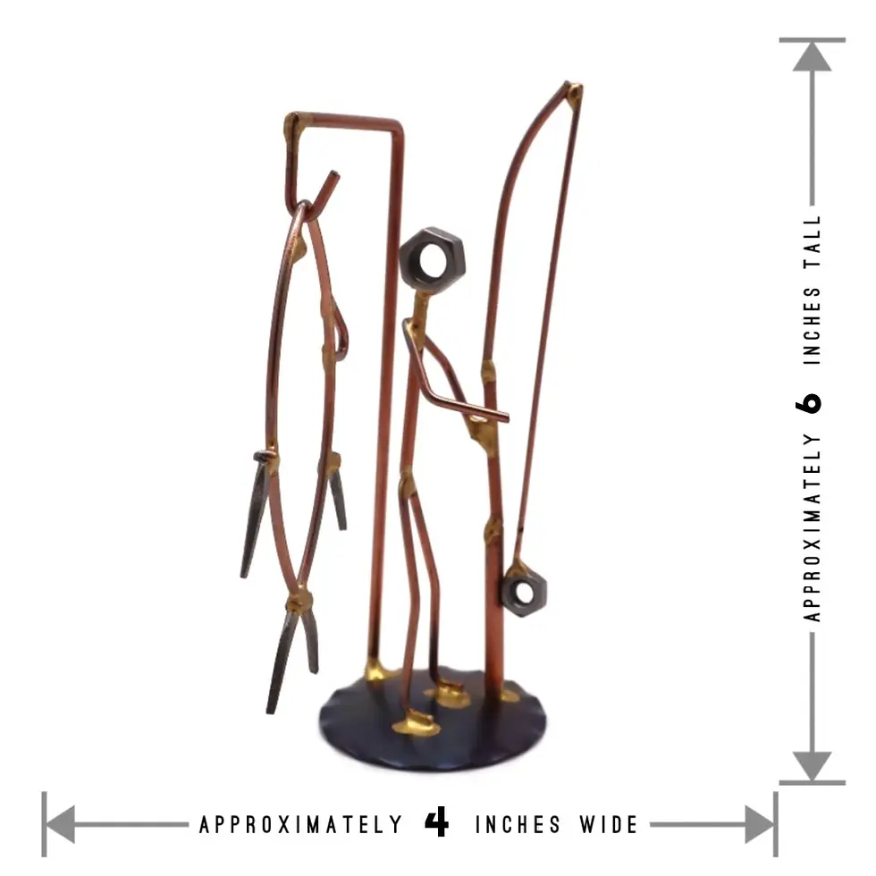 Thumbnail: Recycled Metal Figures